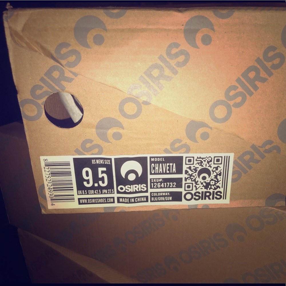 Osiris Men’s Shoes never worn